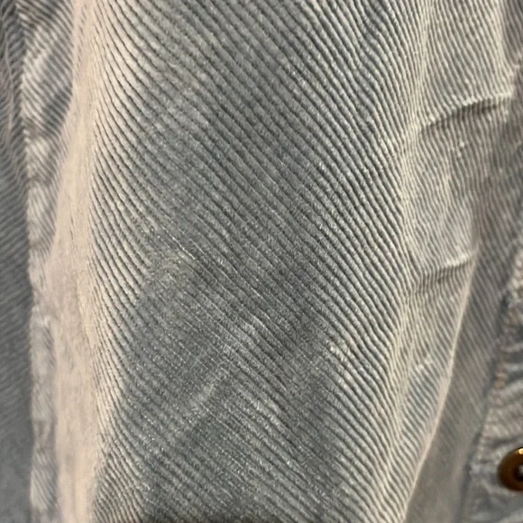 Anthropologie   corduroy a-line skirt blue size M IT HAS POCKETS - Picture 3 of 7